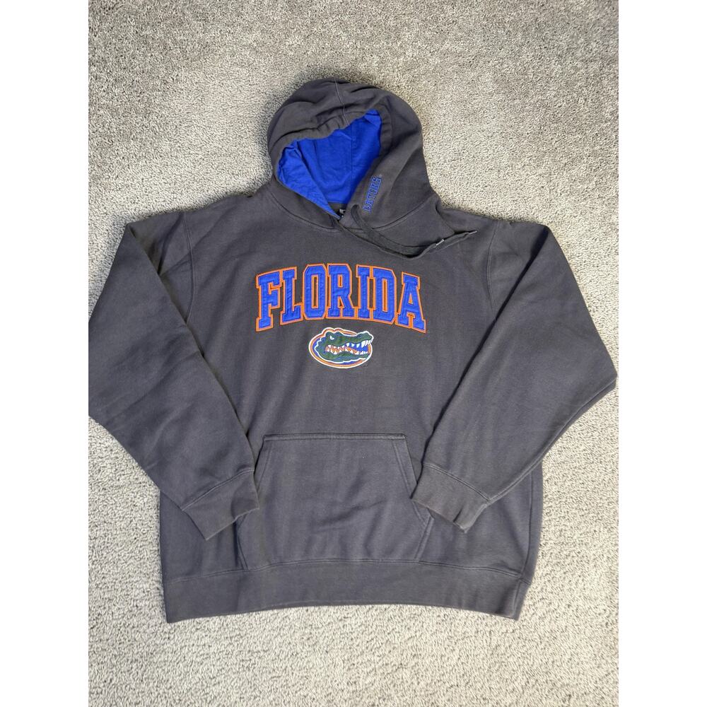 Florida Gators Sweatshirt Mens 2XL Gray NCAA Football Stadium Athletics